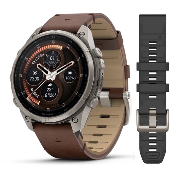 Orologio Garmin Uomo Fenix 9 Pro InReach in Titanio 010-04336-41 - 010-04336-41